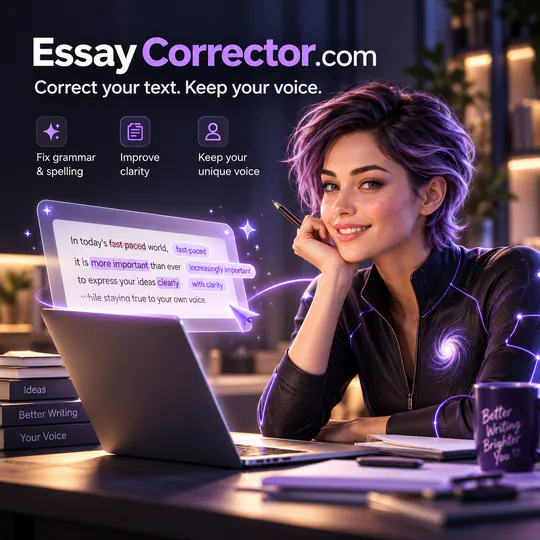 Essay Corrector, your personal AI editor